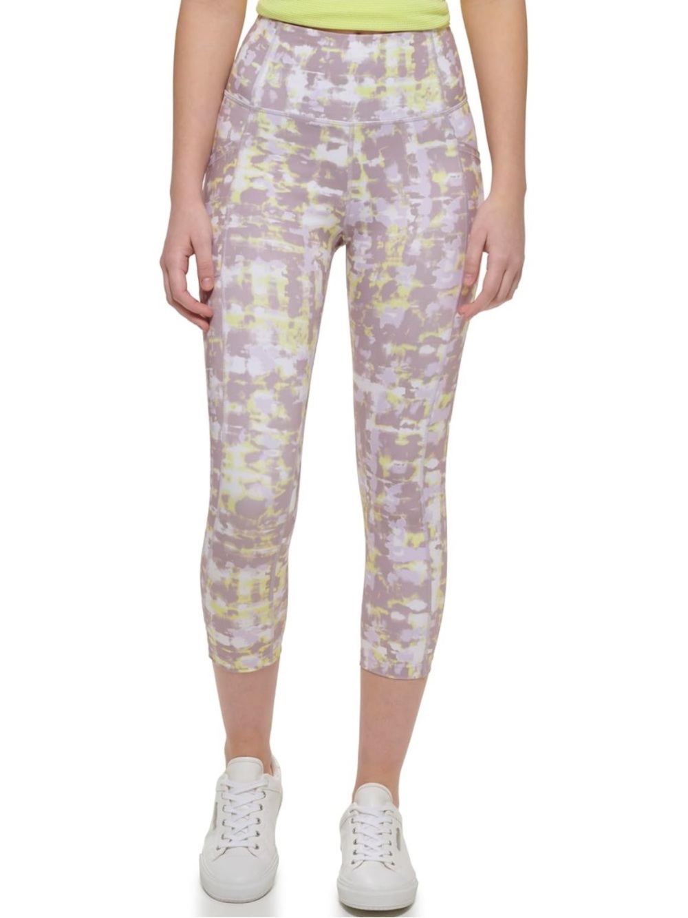 Calvin Klein Women's Performance Pants Texture Wall Stardust Large